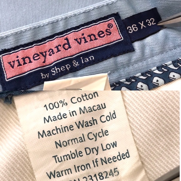 Sz 35 Vineyard Vines Flat Front Pants - Picture 7 of 8